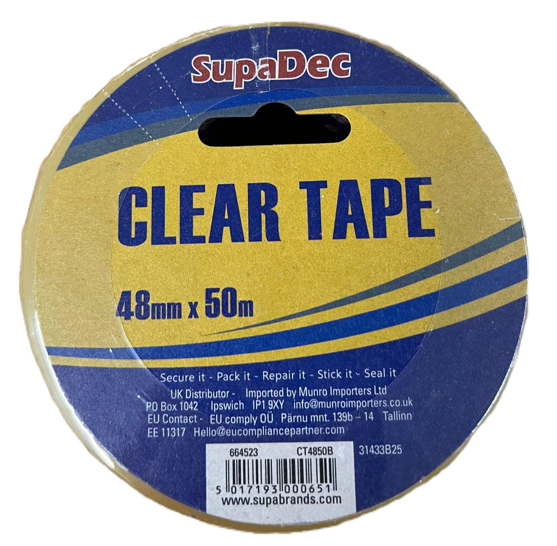 Clear Tape 50M x48mm