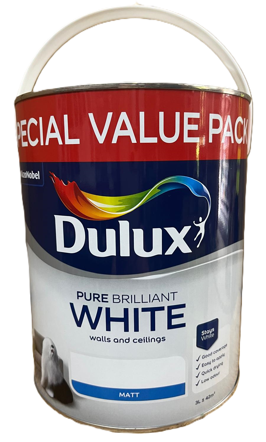 Dulux PBW Emulsion Matt - 3L