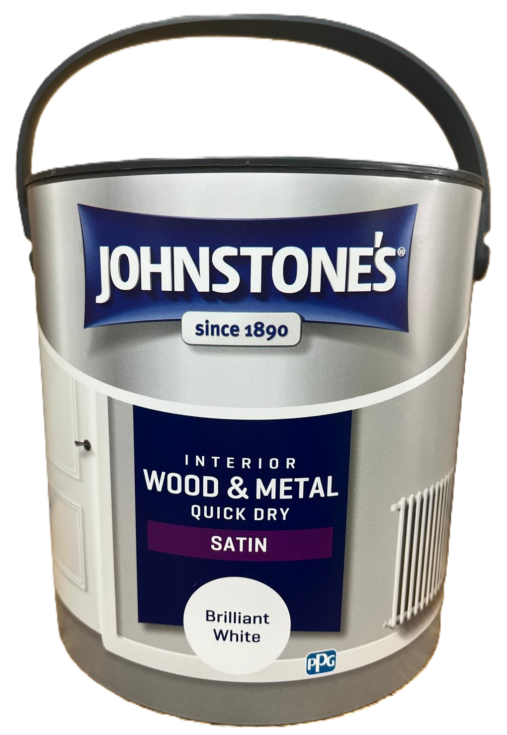 Johnstones PBW Interior Wood & Metal Quick Dry Satin - 2.5L