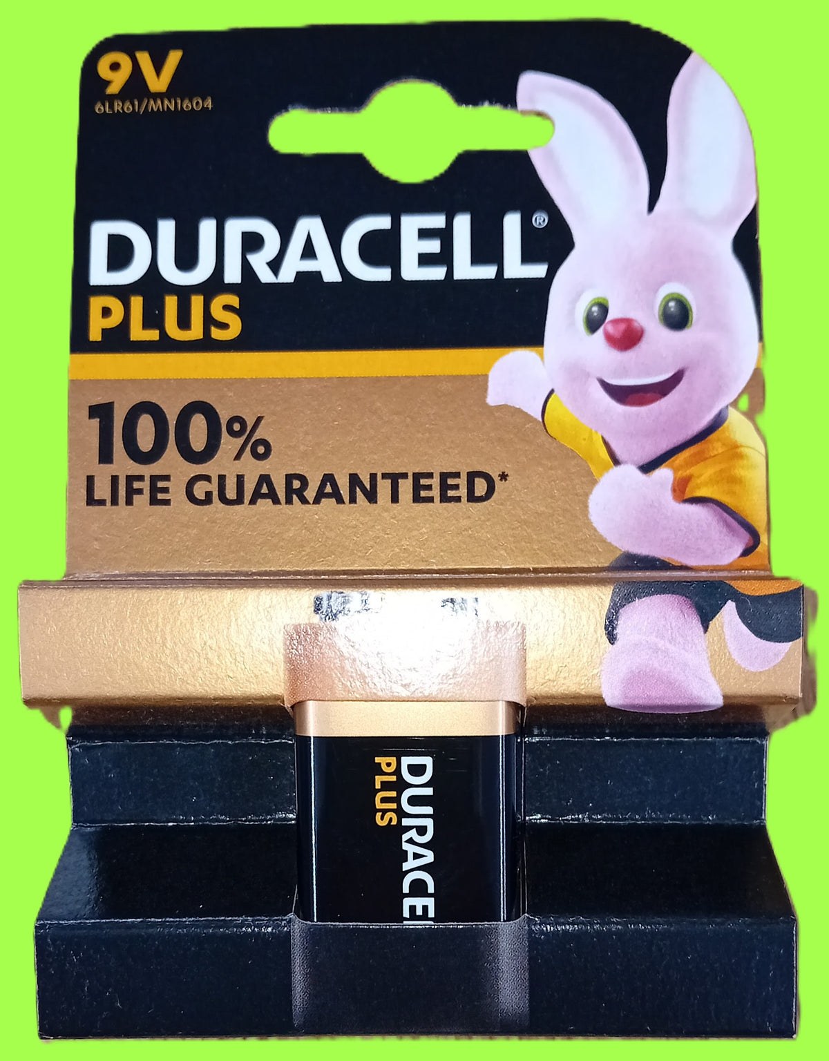 Duracell 9V battery