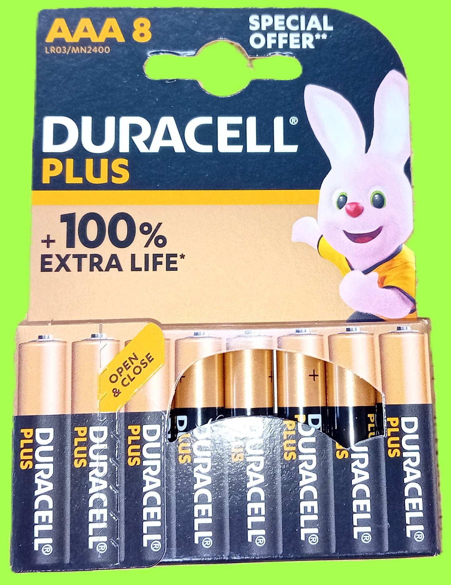 Duracell Plus AAA Batteries