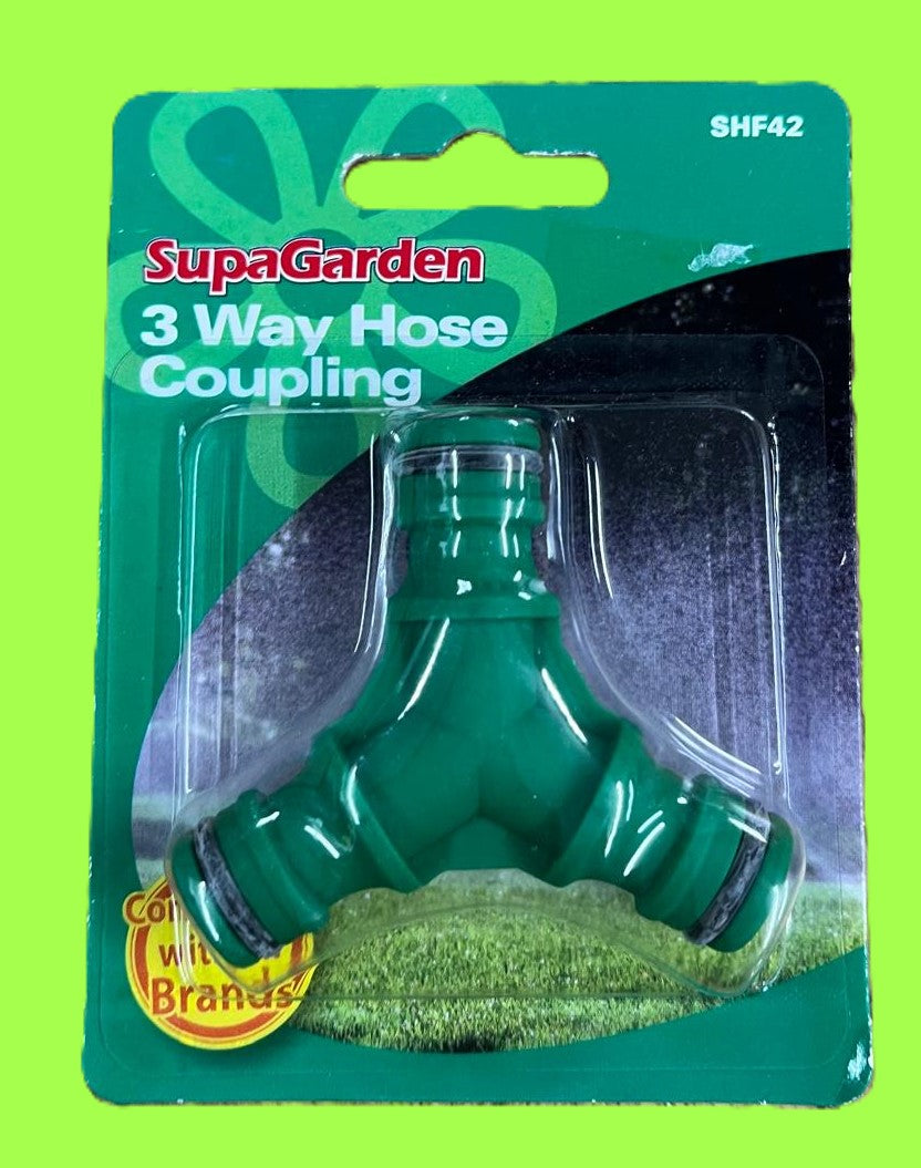 Supagarden 3 Way Hose Coupling