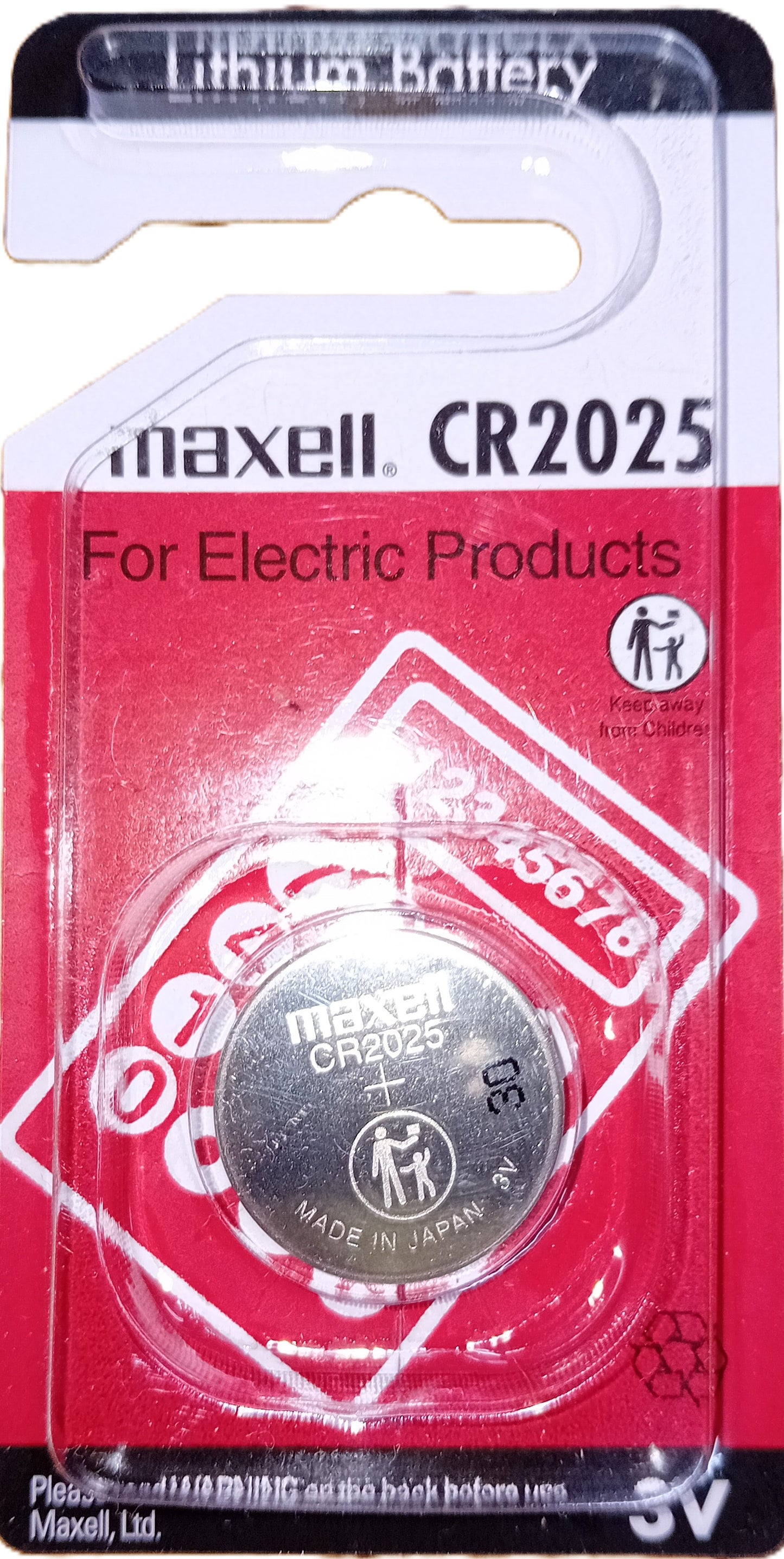 CR2025 Button Battery