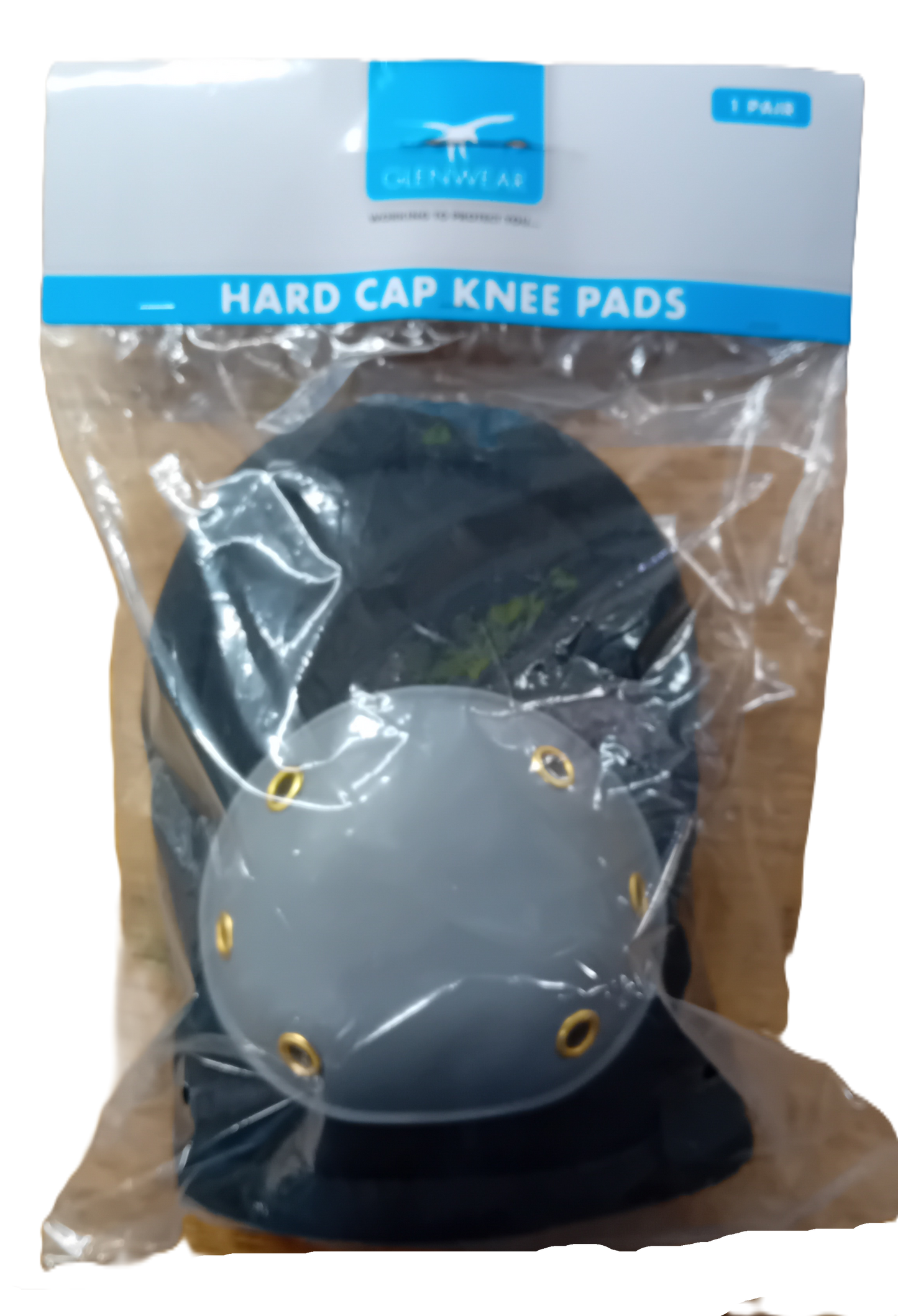 Hard Cap Knee Pads - 1 Pair