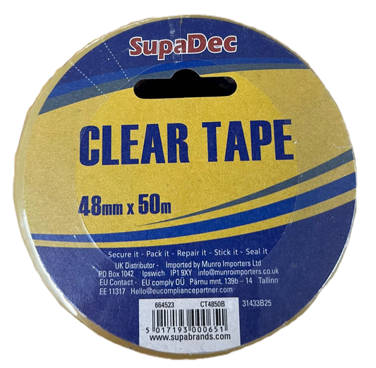 Clear Tape 50M x48mm