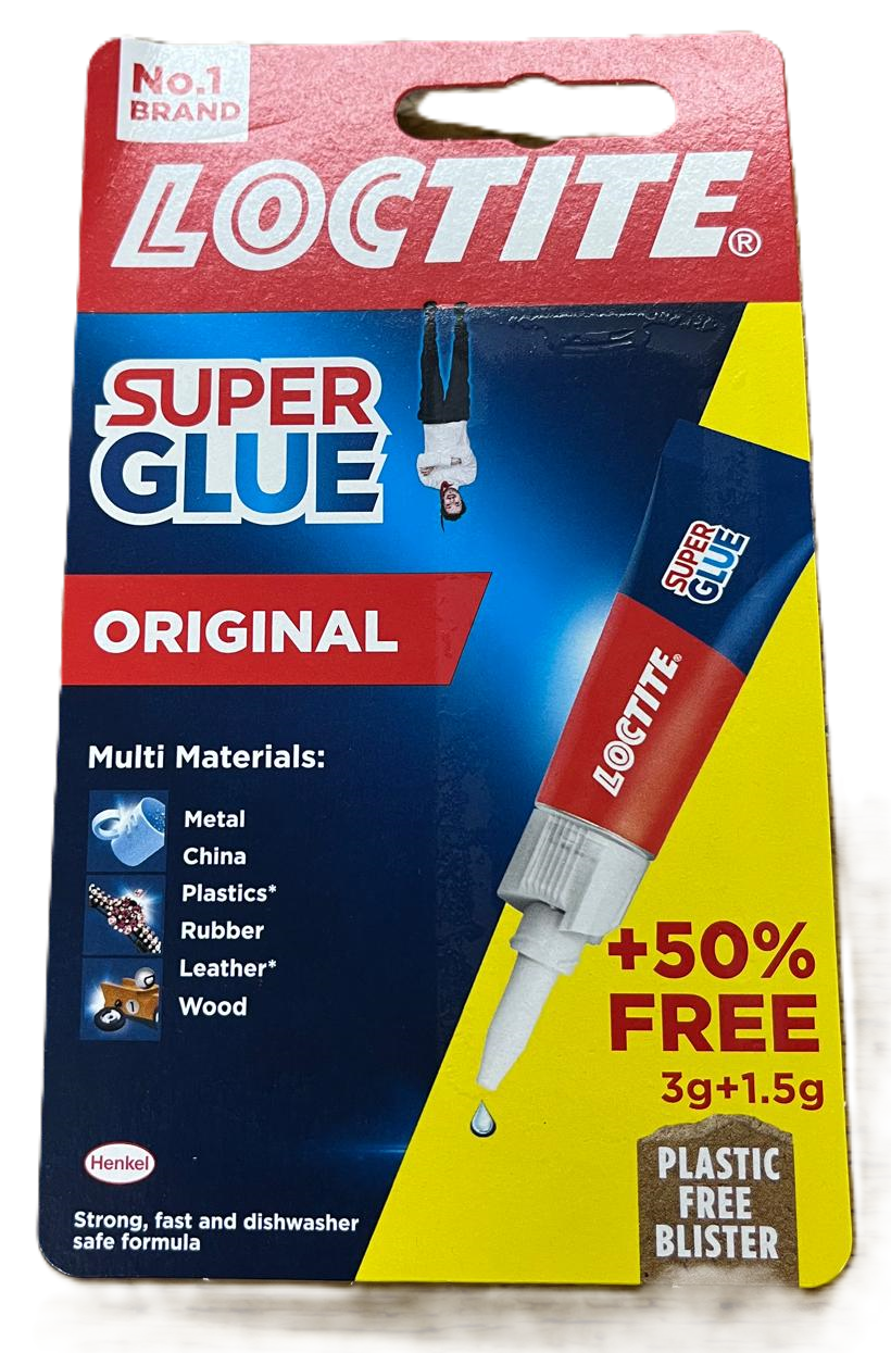 Loctite Superglue Original 3+1.5g