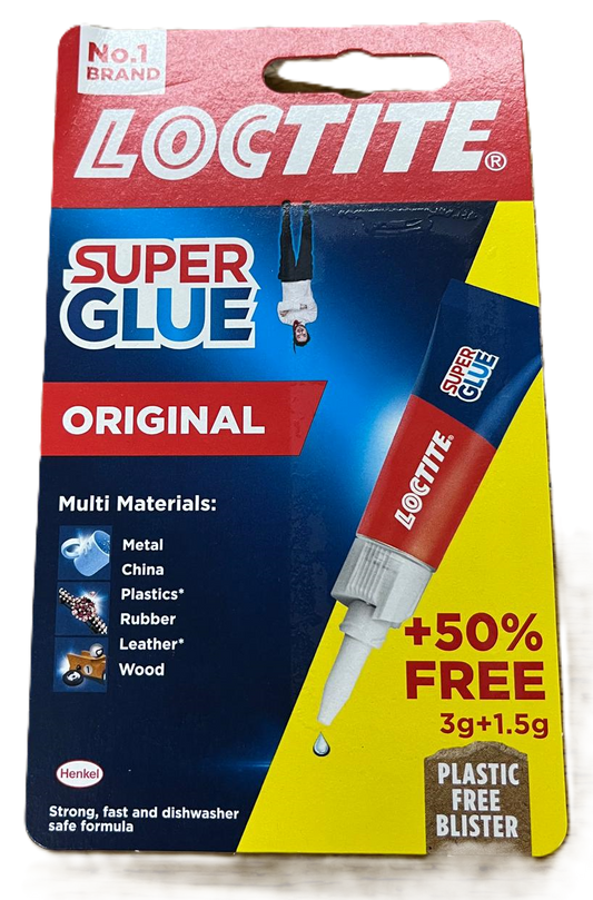 Loctite Superglue Original 3+1.5g