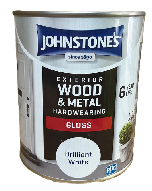 Johnstones PBW Exterior Hardwearing Gloss - 750ml