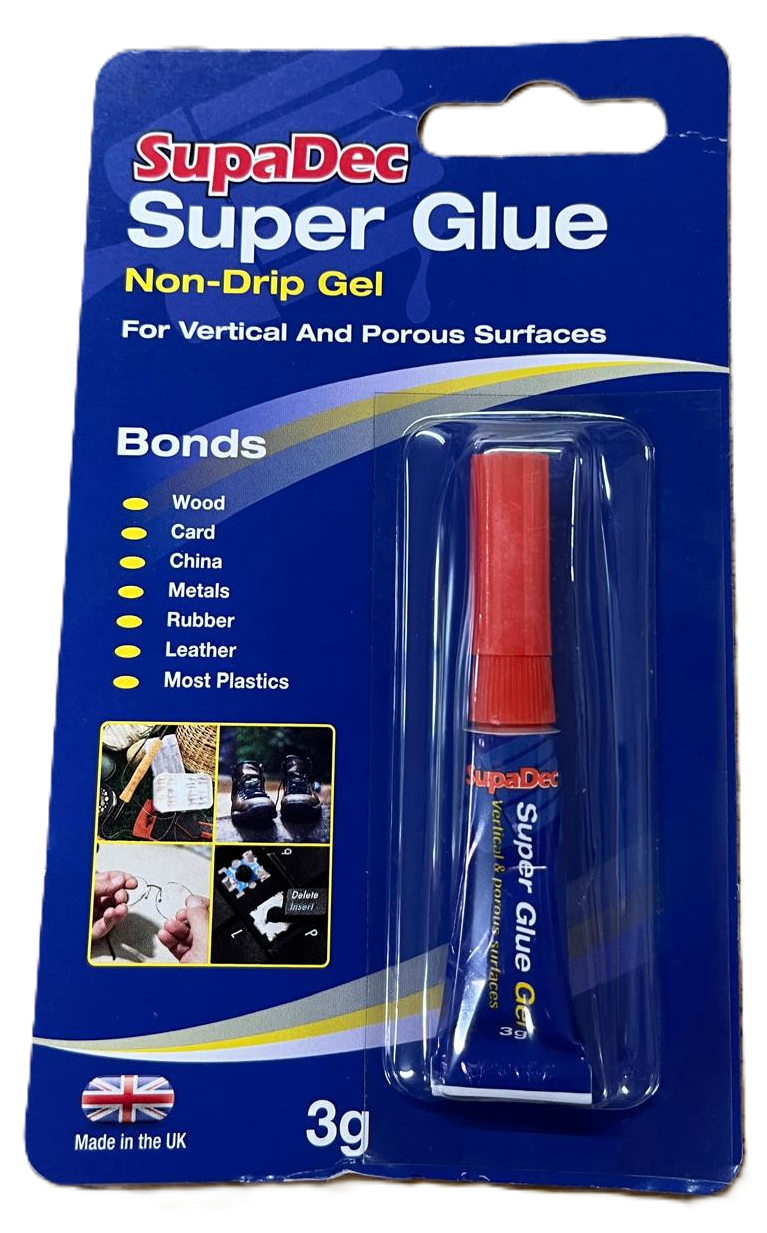 Superglue Non-Drip Gel 3g