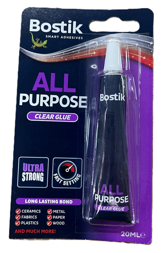 Bostik All Purpose CLEAR - 20ml