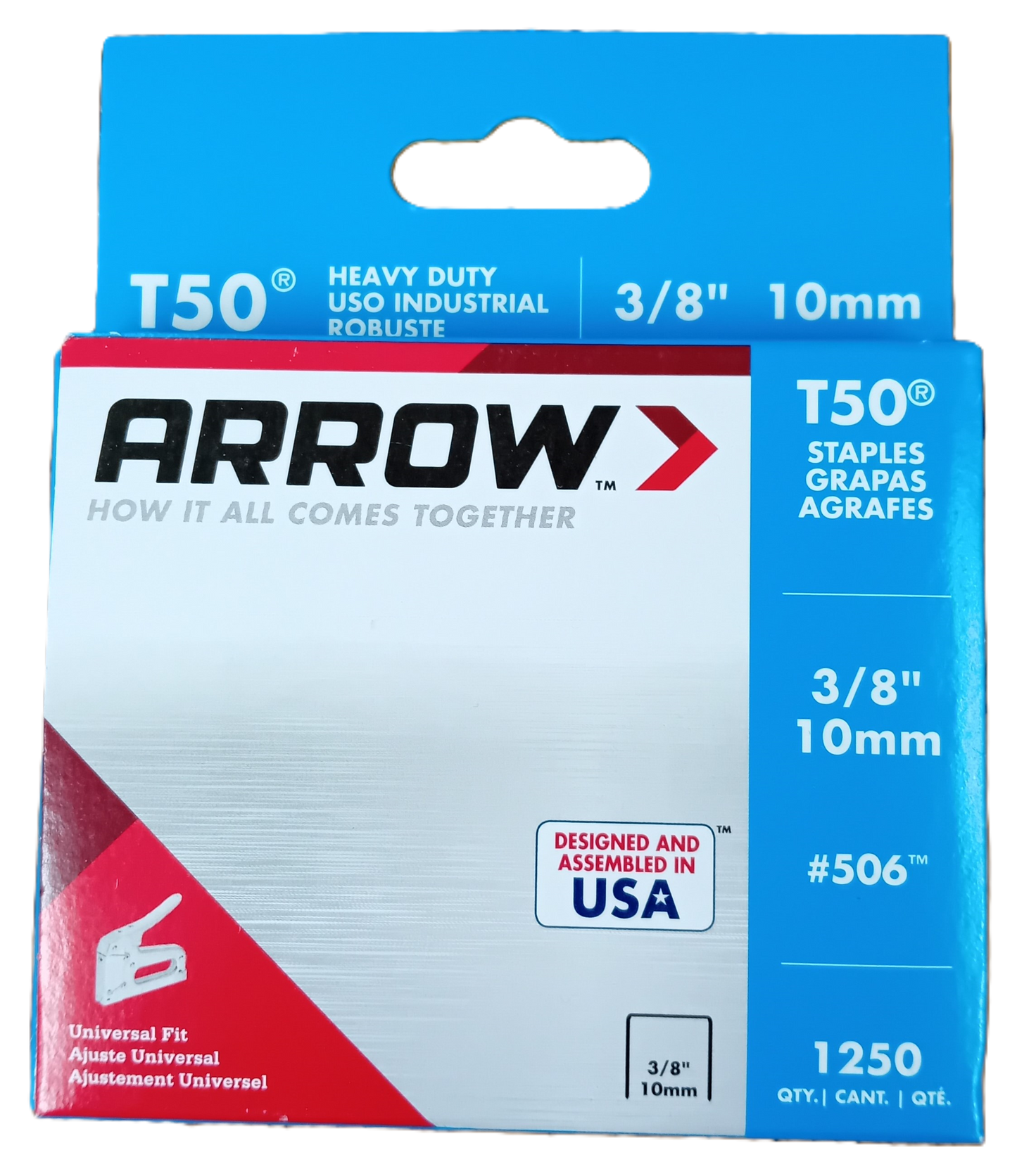 Arrow T50 Staples - 10mm (3/8")