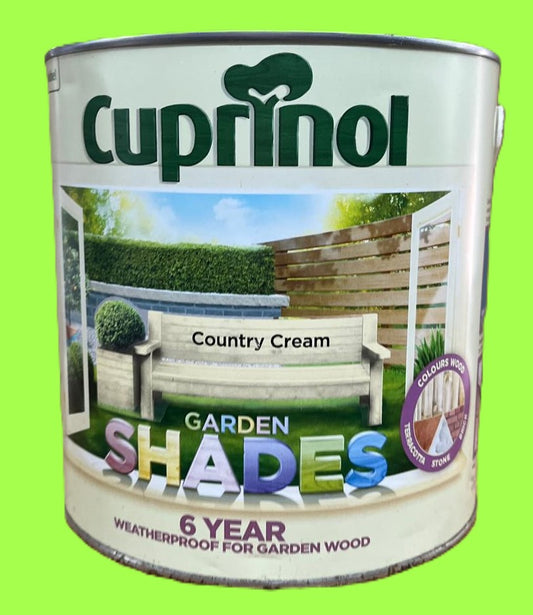 Cuprinol Garden Shades Country Cream 1L