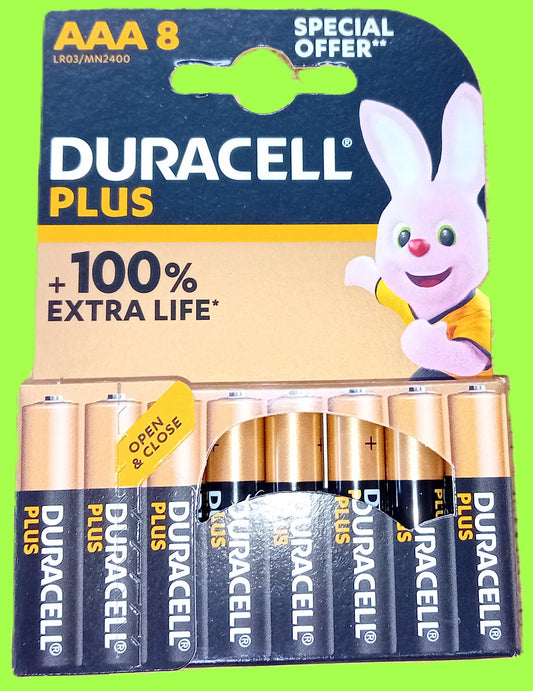 Duracell Plus AAA Batteries