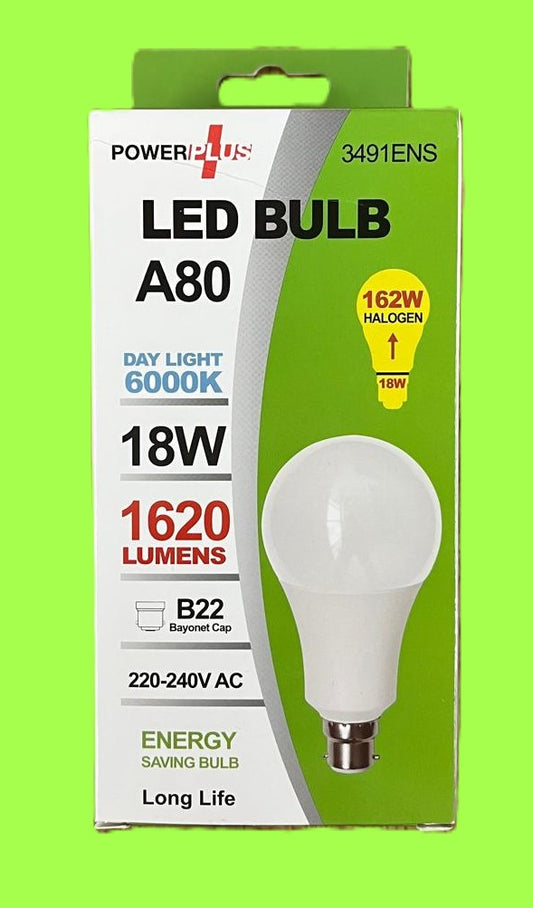 GLS 18W LED 162W B22 Daylight