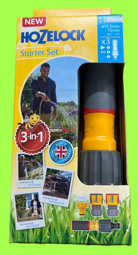 Hozelock 3-in-1 Nozzle Starter Set