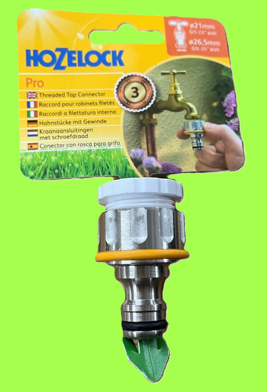 Hozelock Pro Metal Tap Connector