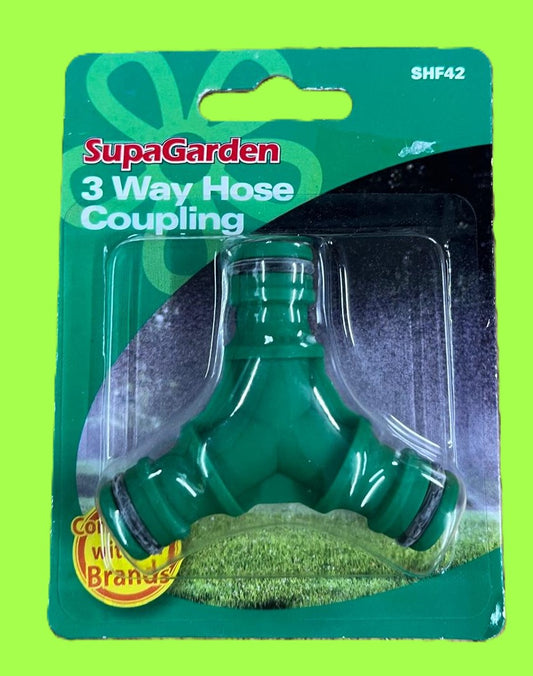 Supagarden 3 Way Hose Coupling